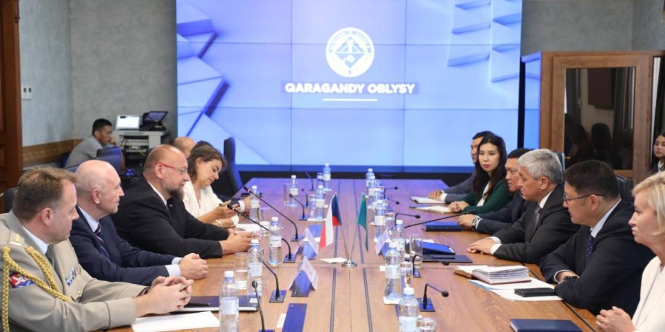 
                    Карагандинскую область посетила чешская делегация
                