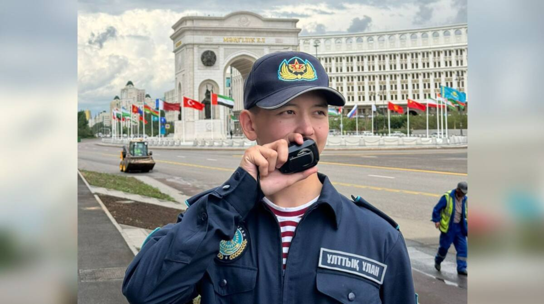 Саммит ШОС в Астане: гвардейцы несут службу в усиленном режиме