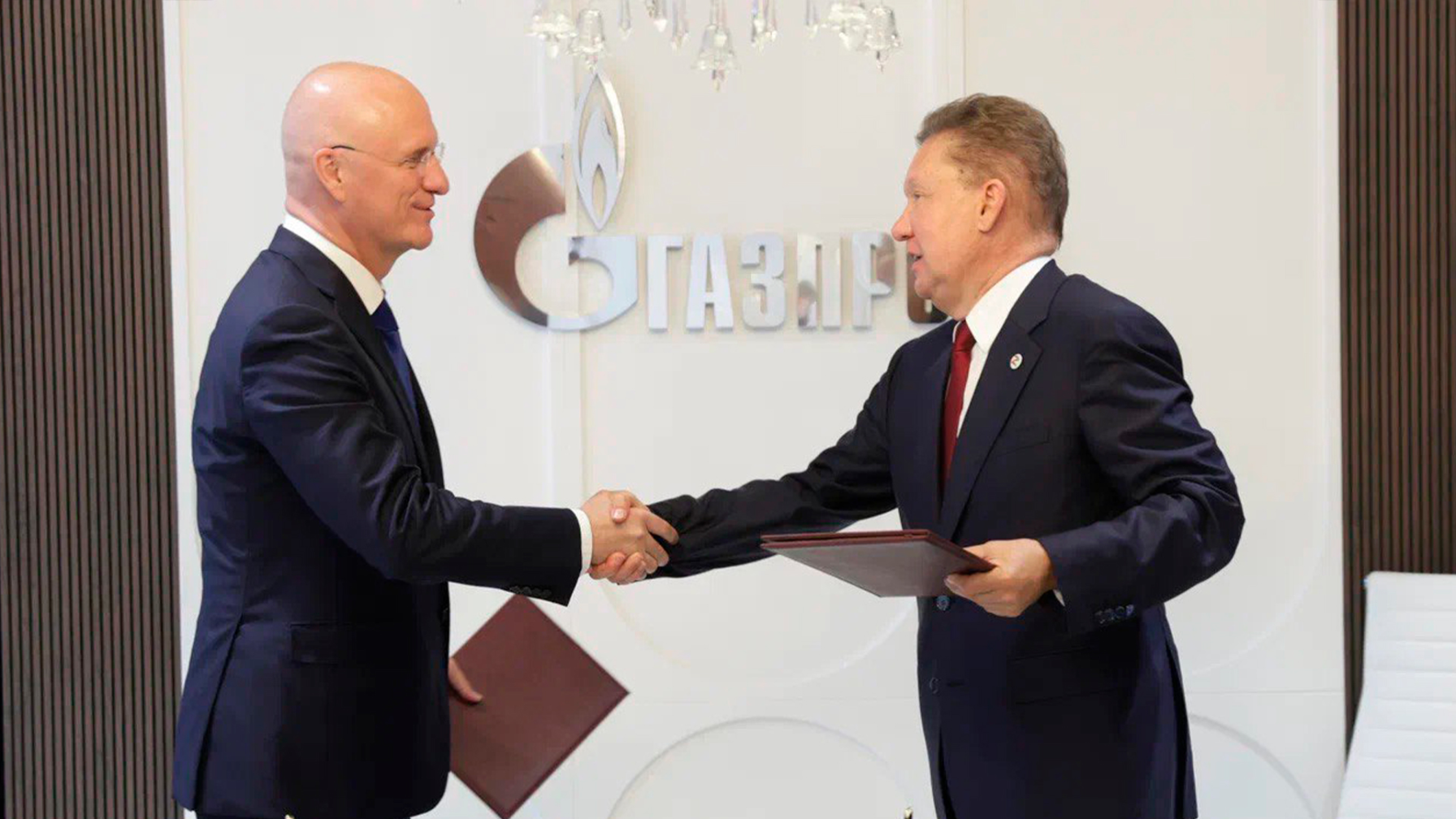 Роман Скляр встретился с председателем правления ПАО «Газпром» Алексеем Миллером
