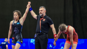 Шугыла Омирбек завоевала историческое «золото» на чемпионате мира U23