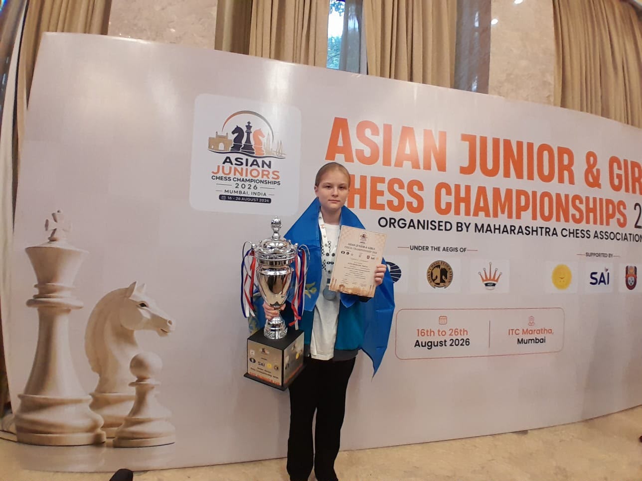   15-летняя алматинка завоевала серебро чемпионата Азии по шахматам