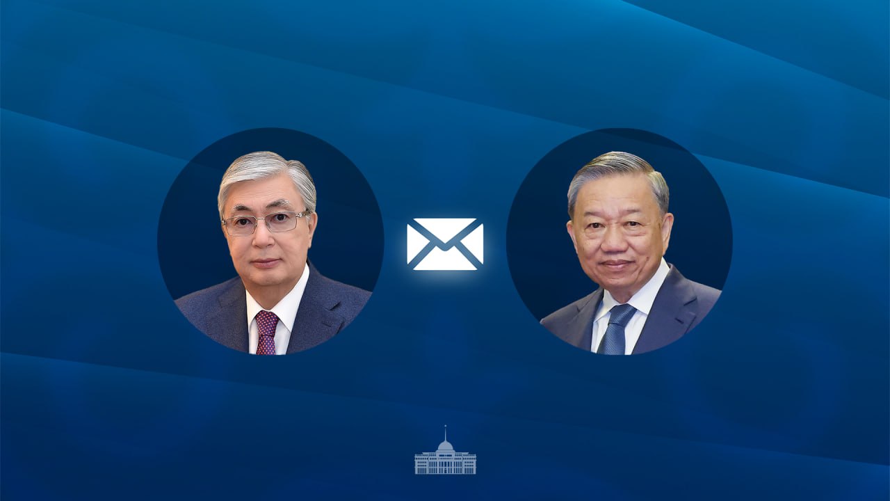 Касым-Жомарт Токаев поздравил президента Вьетнама с Днем независимости