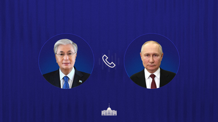 Касым-Жомарт Токаев поздравил Владимира Путина с завершением выборов в Госдуму