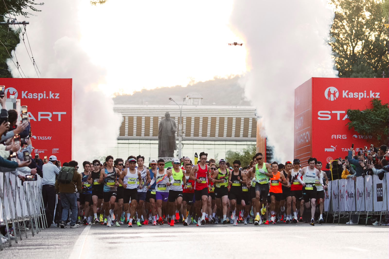 Юбилейный Almaty Marathon собрал рекордное число иностранных участников