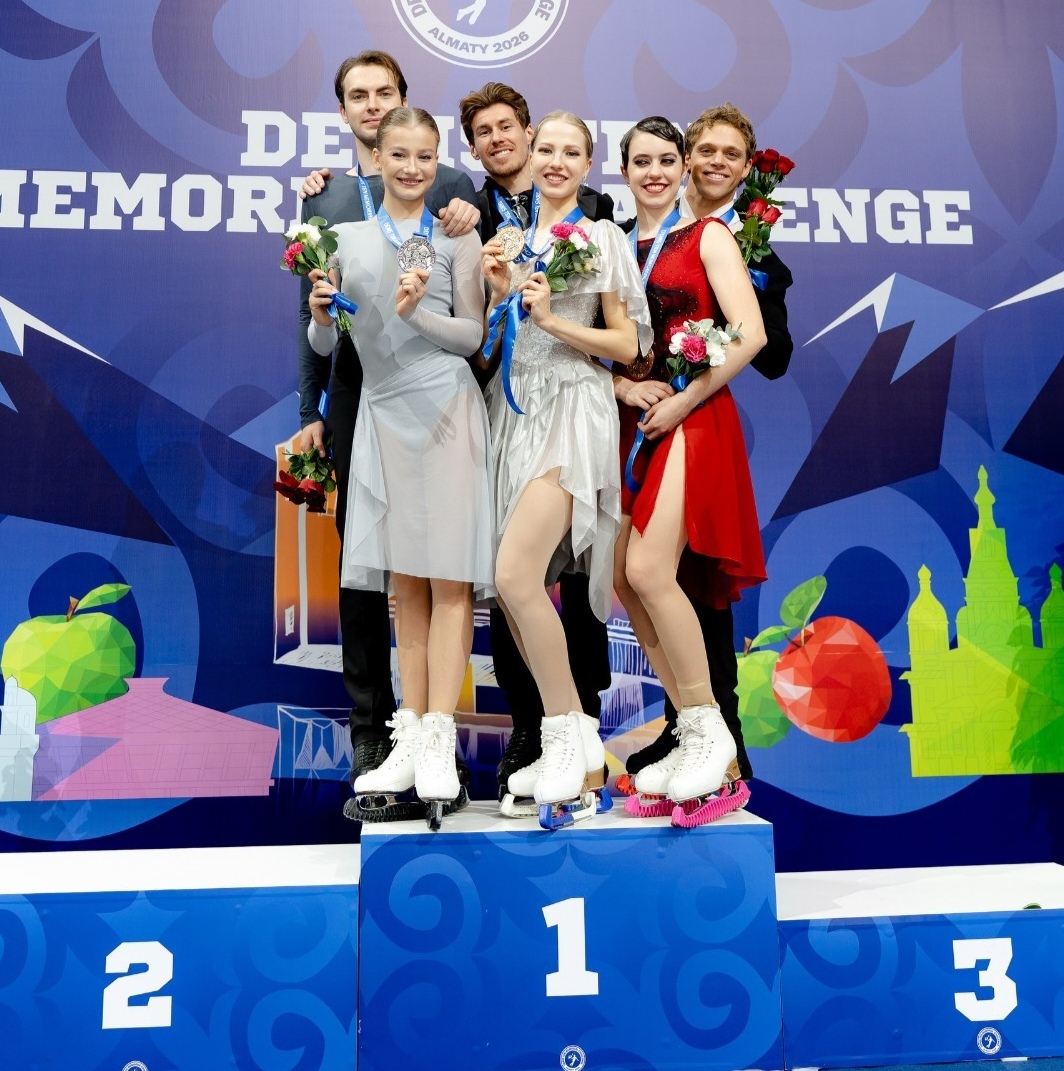 В Алматы завершился международный турнир по фигурному катанию Denis Ten Memorial Challenge 2026