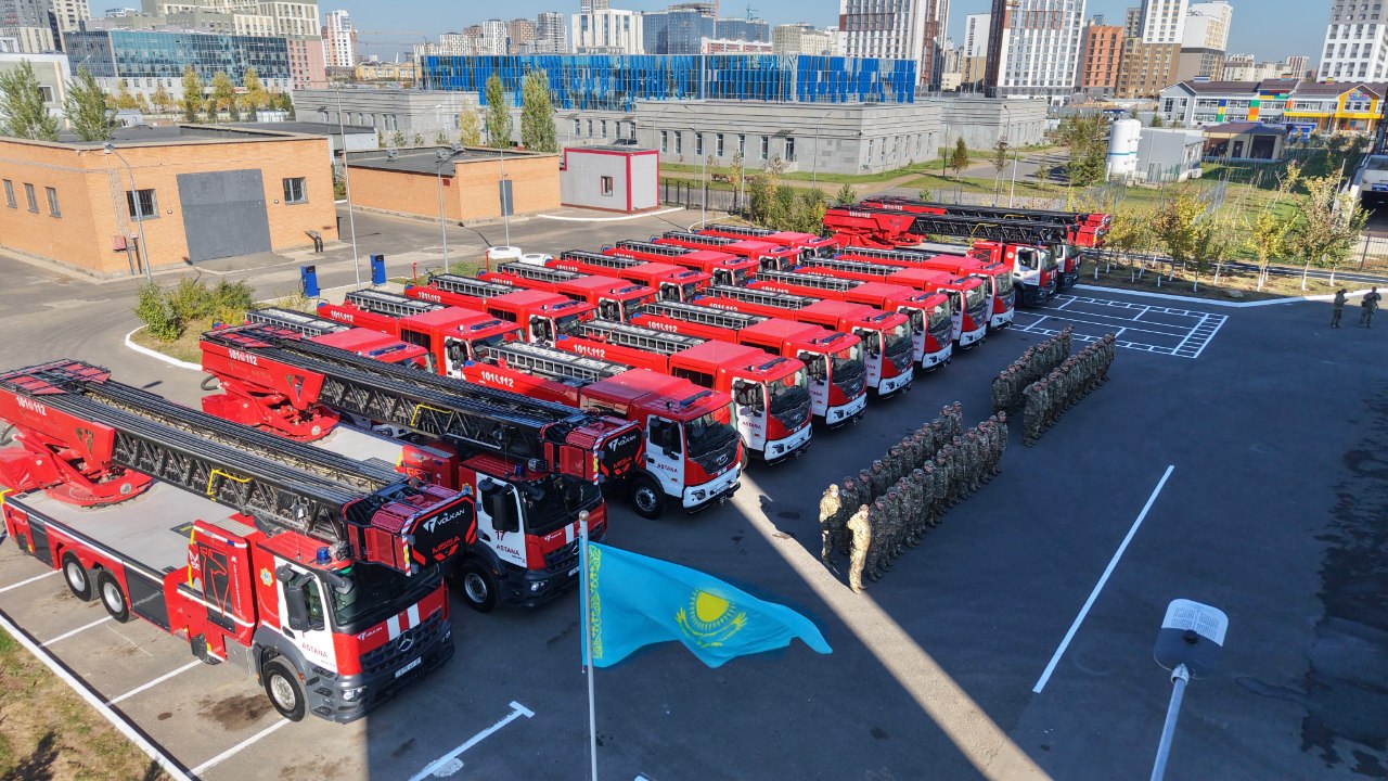 Новые технологии и техника повышают возможности спасателей Казахстана